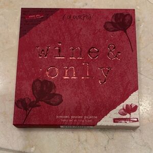 ColourPop Wine & Only Palette with Rich Red Hues